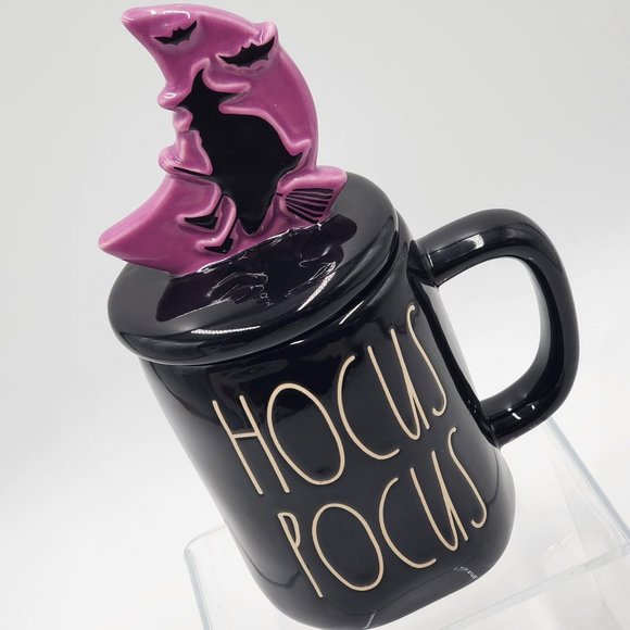 Rae Dunn ‘HOCUS POCUS’ Lidded Mug - NWT - Picture 1 of 16